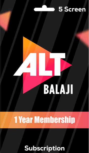 Alt Balaji 5 Screen 1 Year